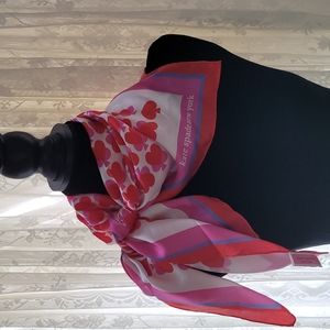 Kate Spade square "Unlock your ❤ scarf"